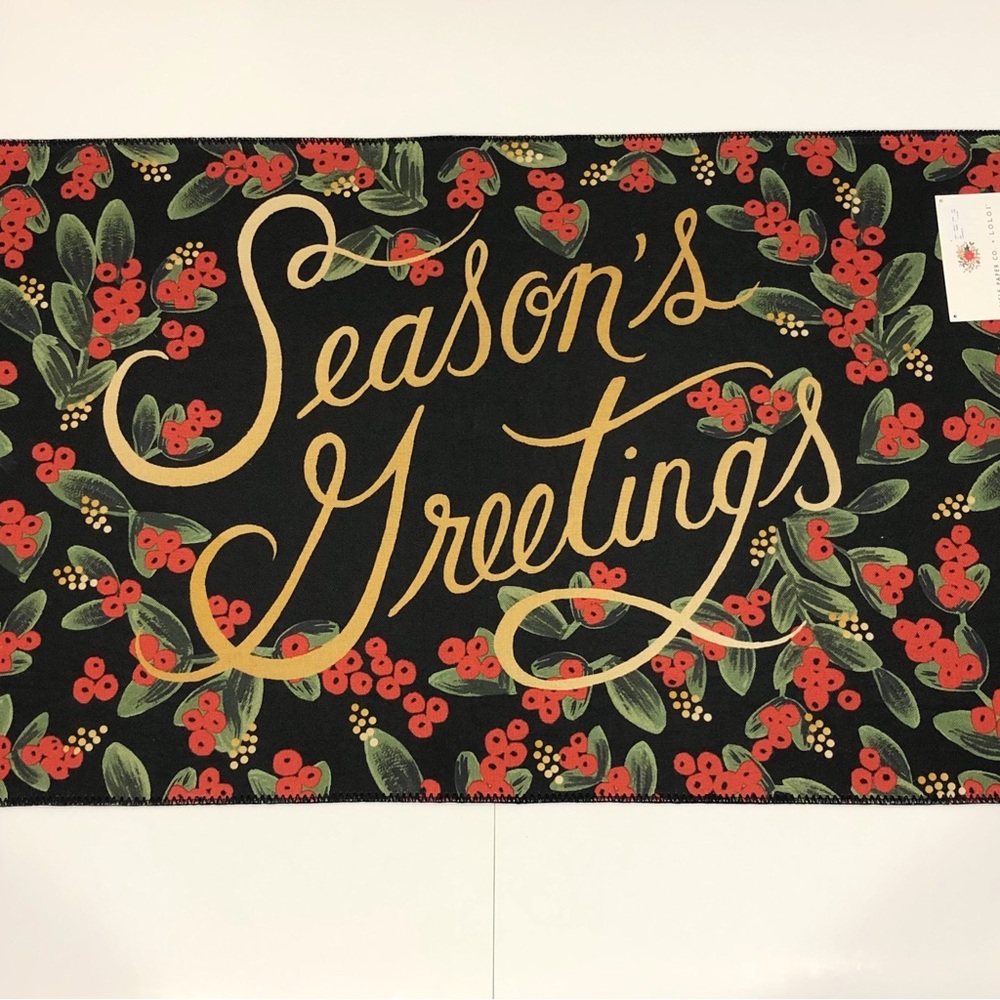 Rifle Paper Co. Christmas Holiday Rug